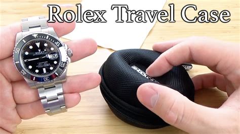 best travel case rolex|Rolex travel carrying case.